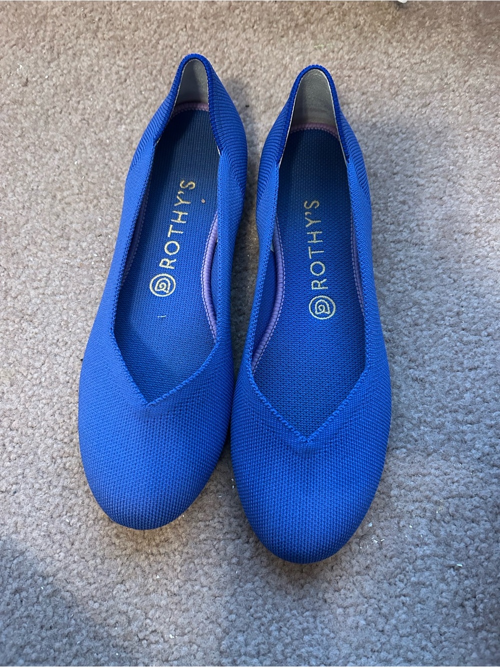 Rothy's Women's cornflower blue flats